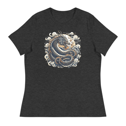 Loose ladies T-shirt "Dragon"