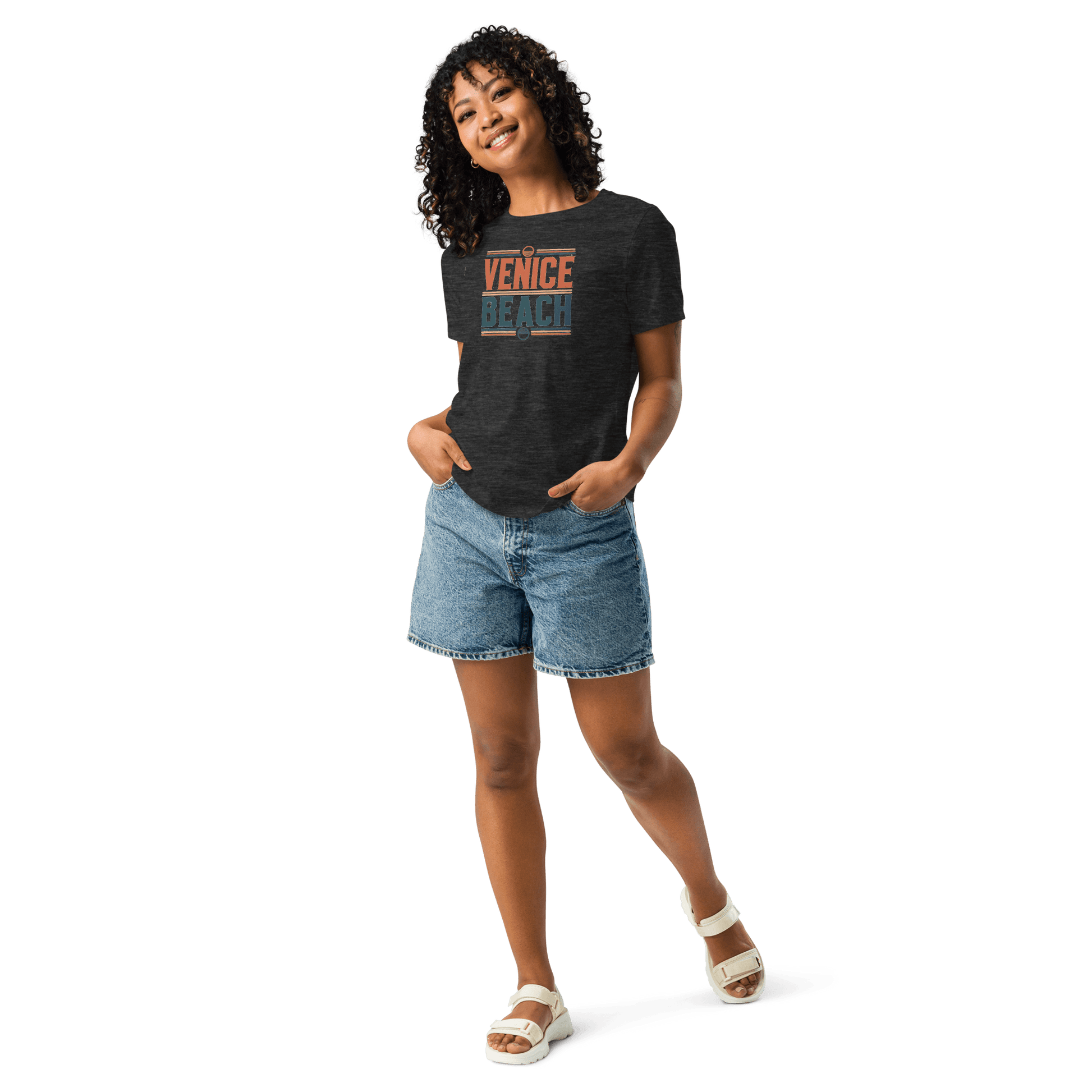 Lockeres Damen T-Shirt "Venice Beach" - Artexio