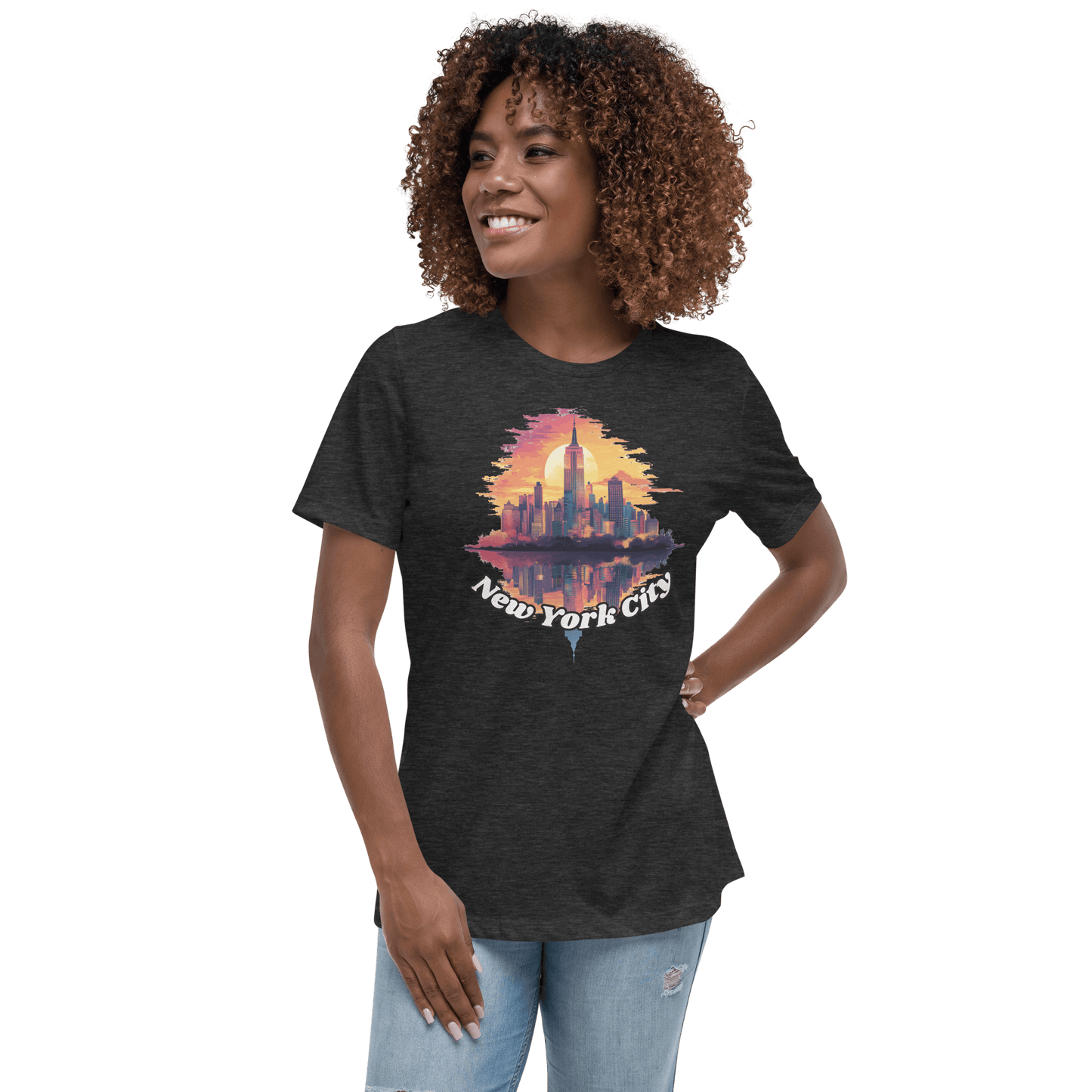 Lockeres Damen T-Shirt "New York City" - Artexio