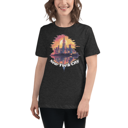 Lockeres Damen T-Shirt "New York City" - Artexio