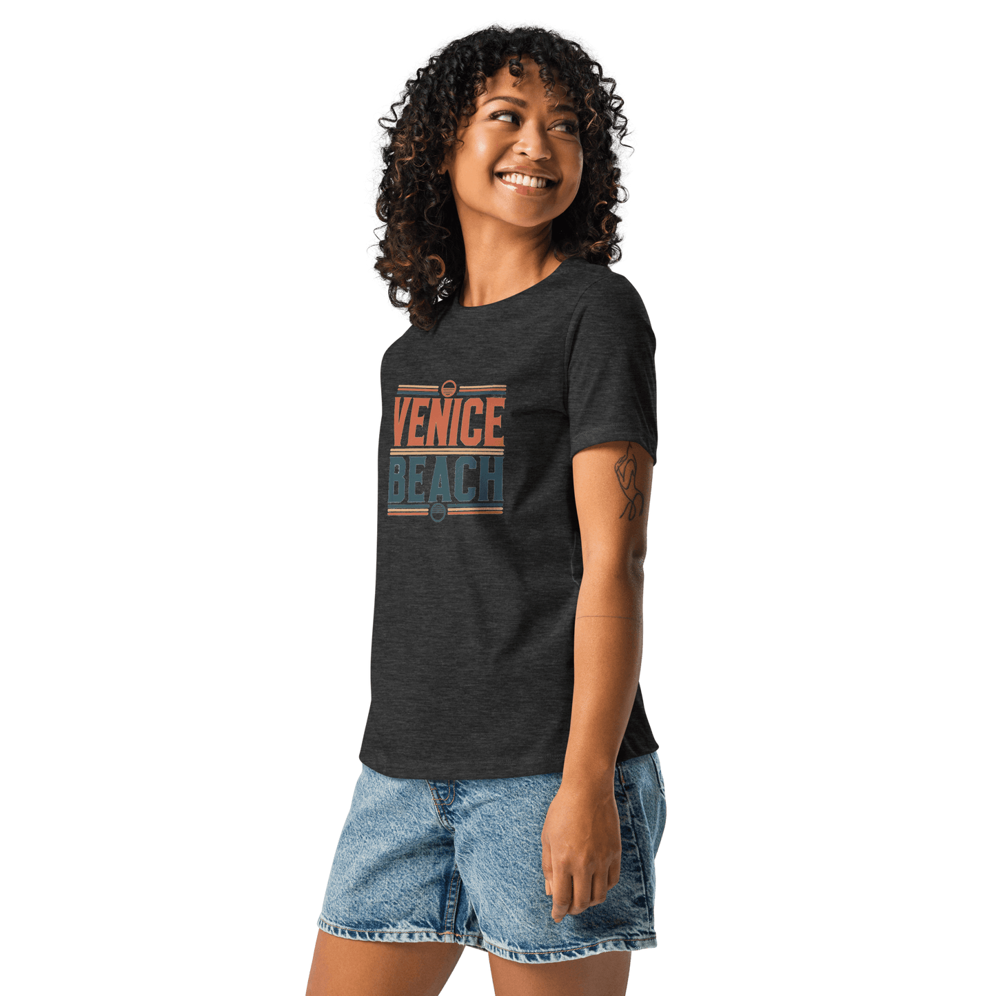 Lockeres Damen T-Shirt "Venice Beach" - Artexio