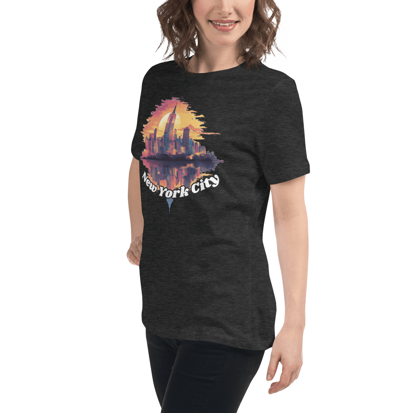 Lockeres Damen T-Shirt "New York City" - Artexio