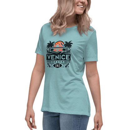 Lockeres Damen T-Shirt "Venice Beach" - Artexio