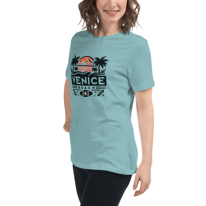 Lockeres Damen T-Shirt "Venice Beach" - Artexio