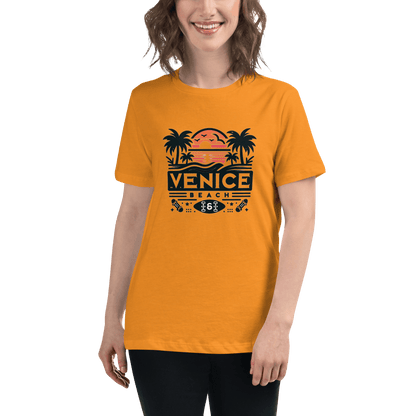 Lockeres Damen T-Shirt "Venice Beach" - Artexio