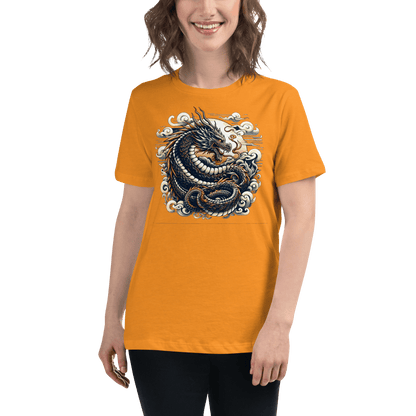 Loose ladies T-shirt "Dragon"