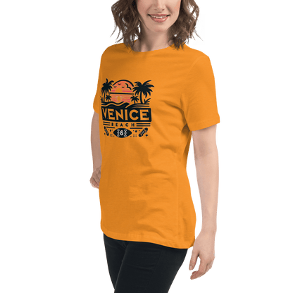 Lockeres Damen T-Shirt "Venice Beach" - Artexio