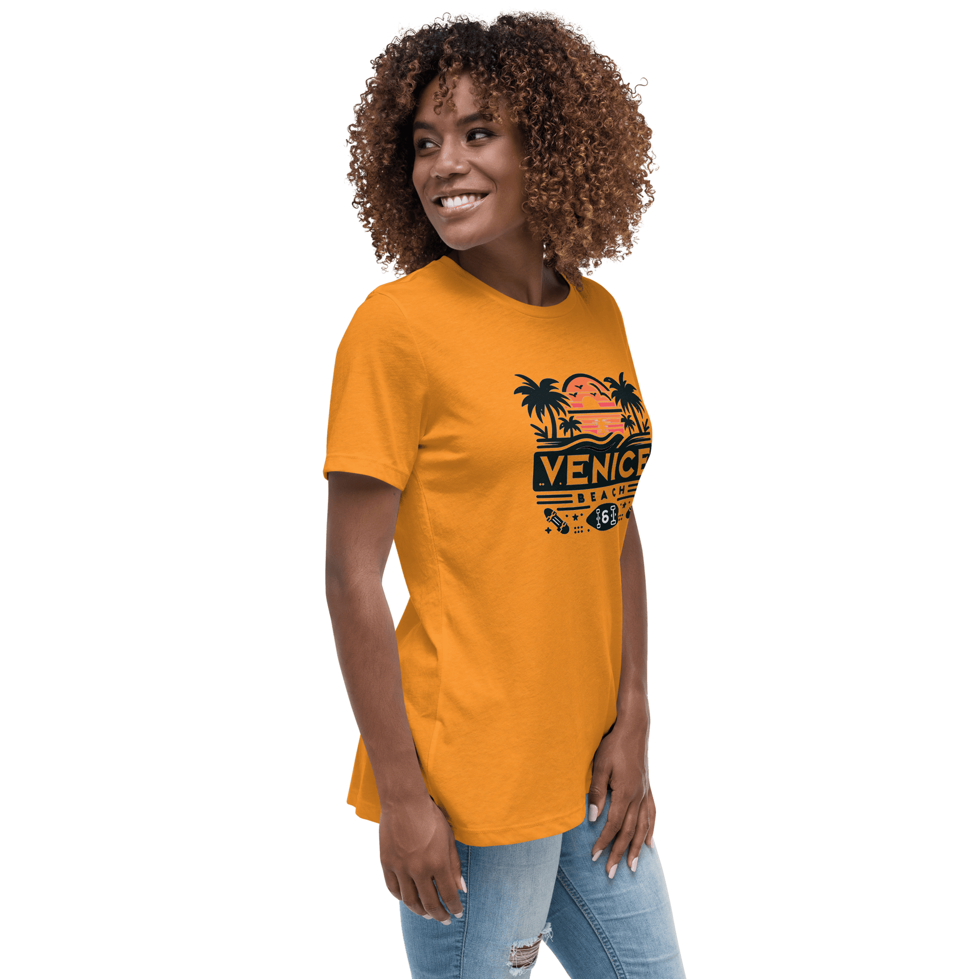 Lockeres Damen T-Shirt "Venice Beach" - Artexio