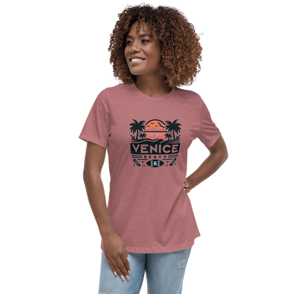 Lockeres Damen T-Shirt "Venice Beach" - Artexio