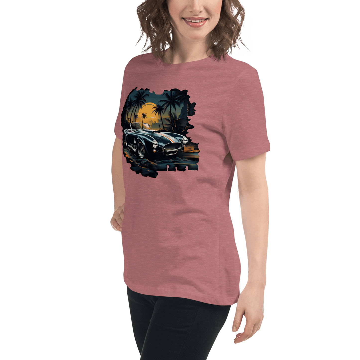 Lockeres Damen T-Shirt "Shelby Cobra" - Artexio