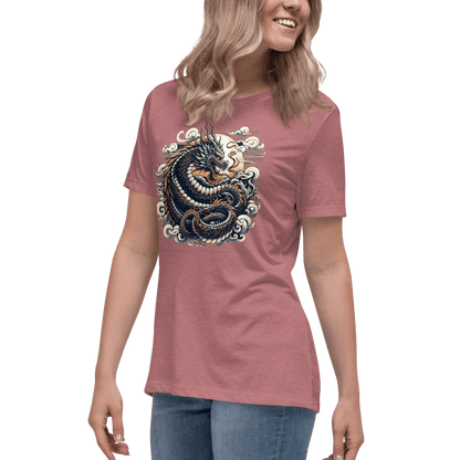 Loose ladies T-shirt "Dragon"