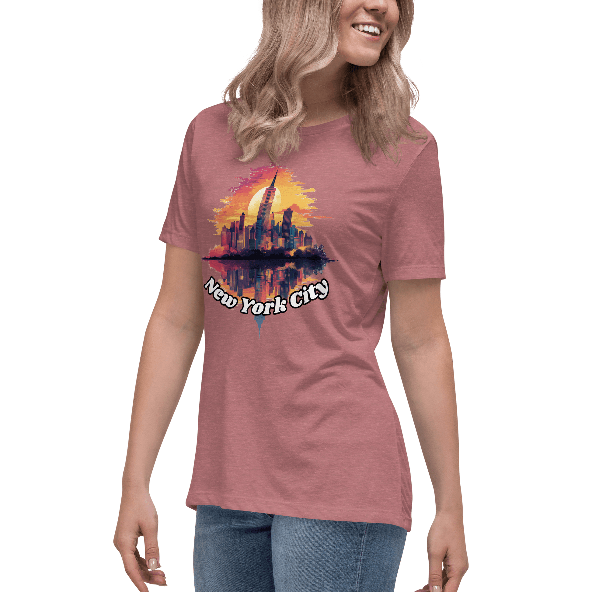 Lockeres Damen T-Shirt "New York City" - Artexio