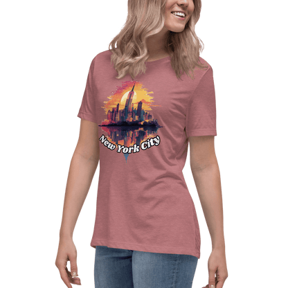 Lockeres Damen T-Shirt "New York City" - Artexio