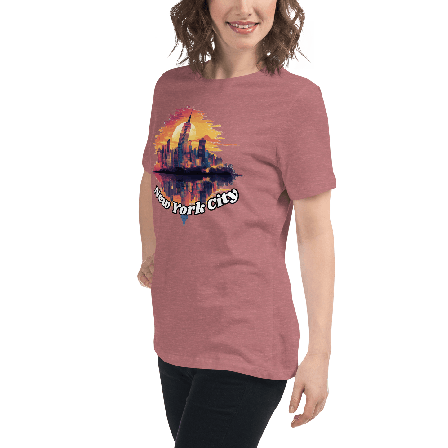 Lockeres Damen T-Shirt "New York City" - Artexio