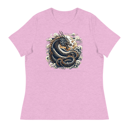 Loose ladies T-shirt "Dragon"