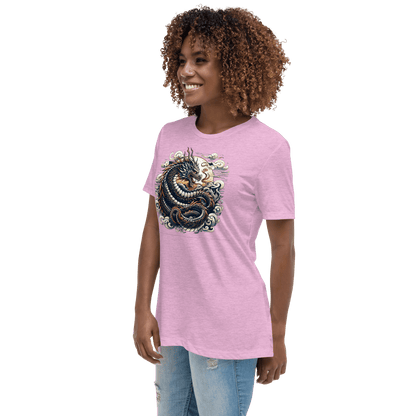 Loose ladies T-shirt "Dragon"