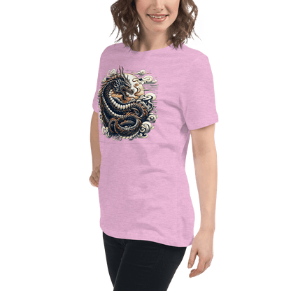 Loose ladies T-shirt "Dragon"