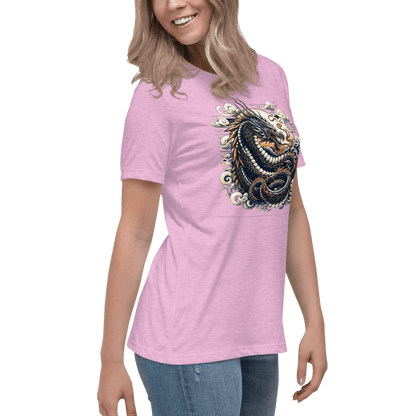 Loose ladies T-shirt "Dragon"