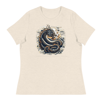 Loose ladies T-shirt "Dragon"