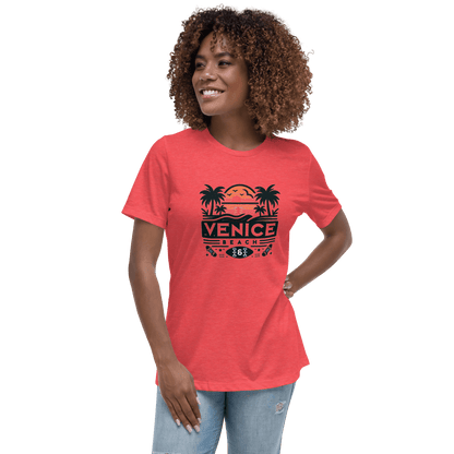 Lockeres Damen T-Shirt "Venice Beach" - Artexio