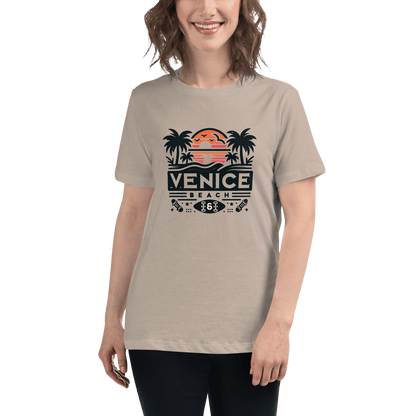 Lockeres Damen T-Shirt "Venice Beach" - Artexio