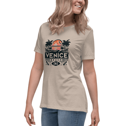 Lockeres Damen T-Shirt "Venice Beach" - Artexio