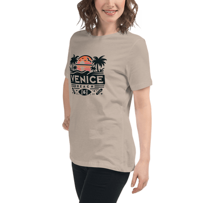 Lockeres Damen T-Shirt "Venice Beach" - Artexio