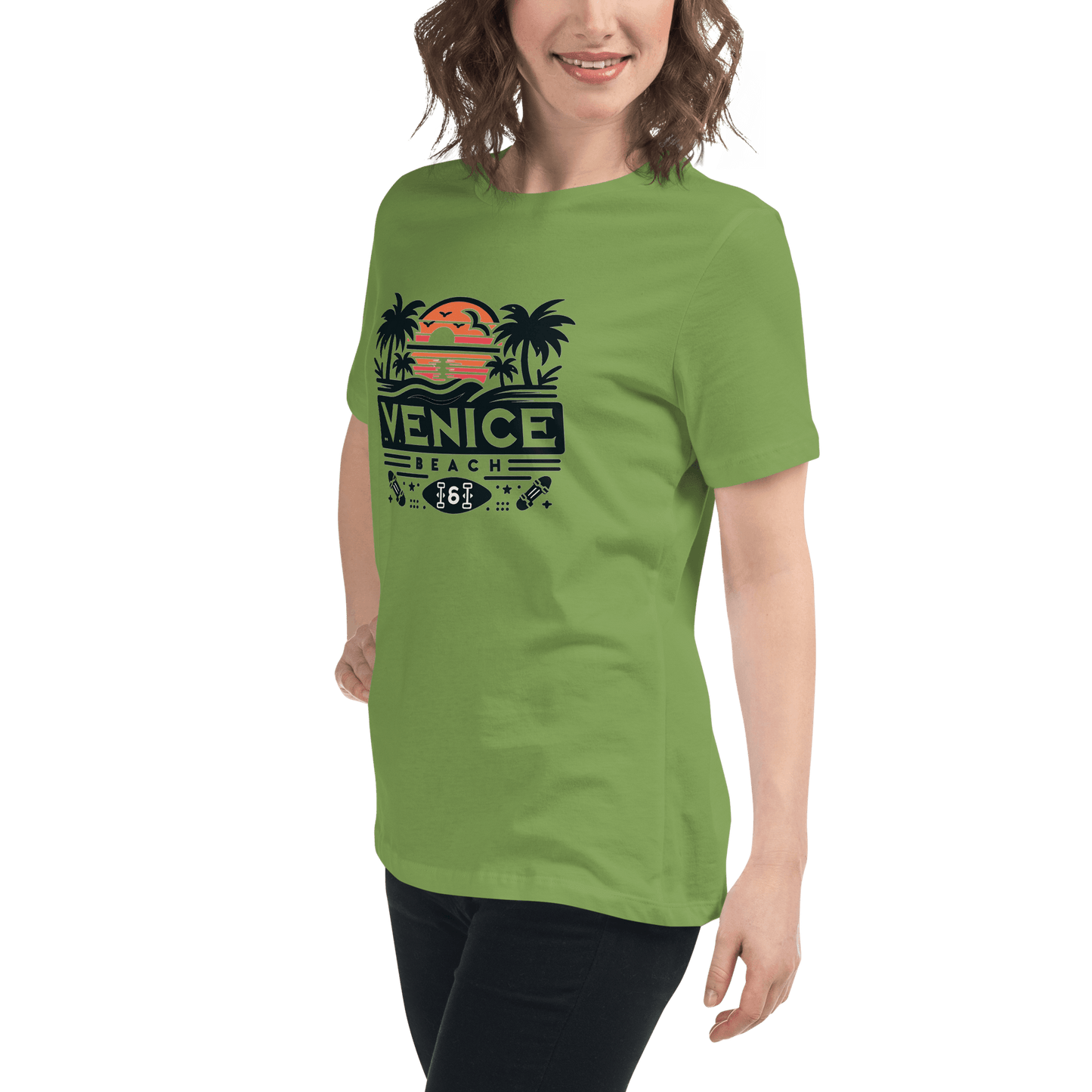 Lockeres Damen T-Shirt "Venice Beach" - Artexio