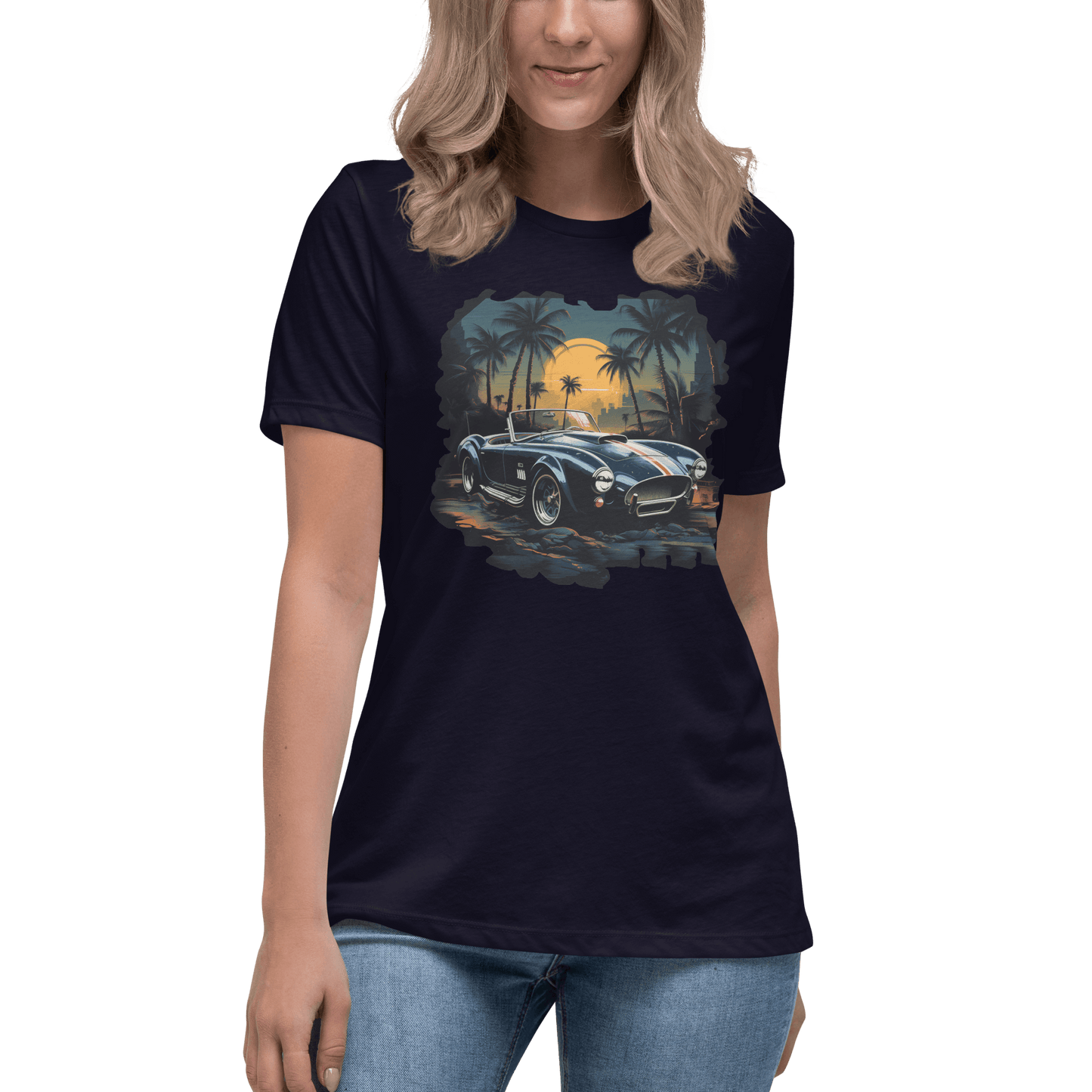 Lockeres Damen T-Shirt "Shelby Cobra" - Artexio