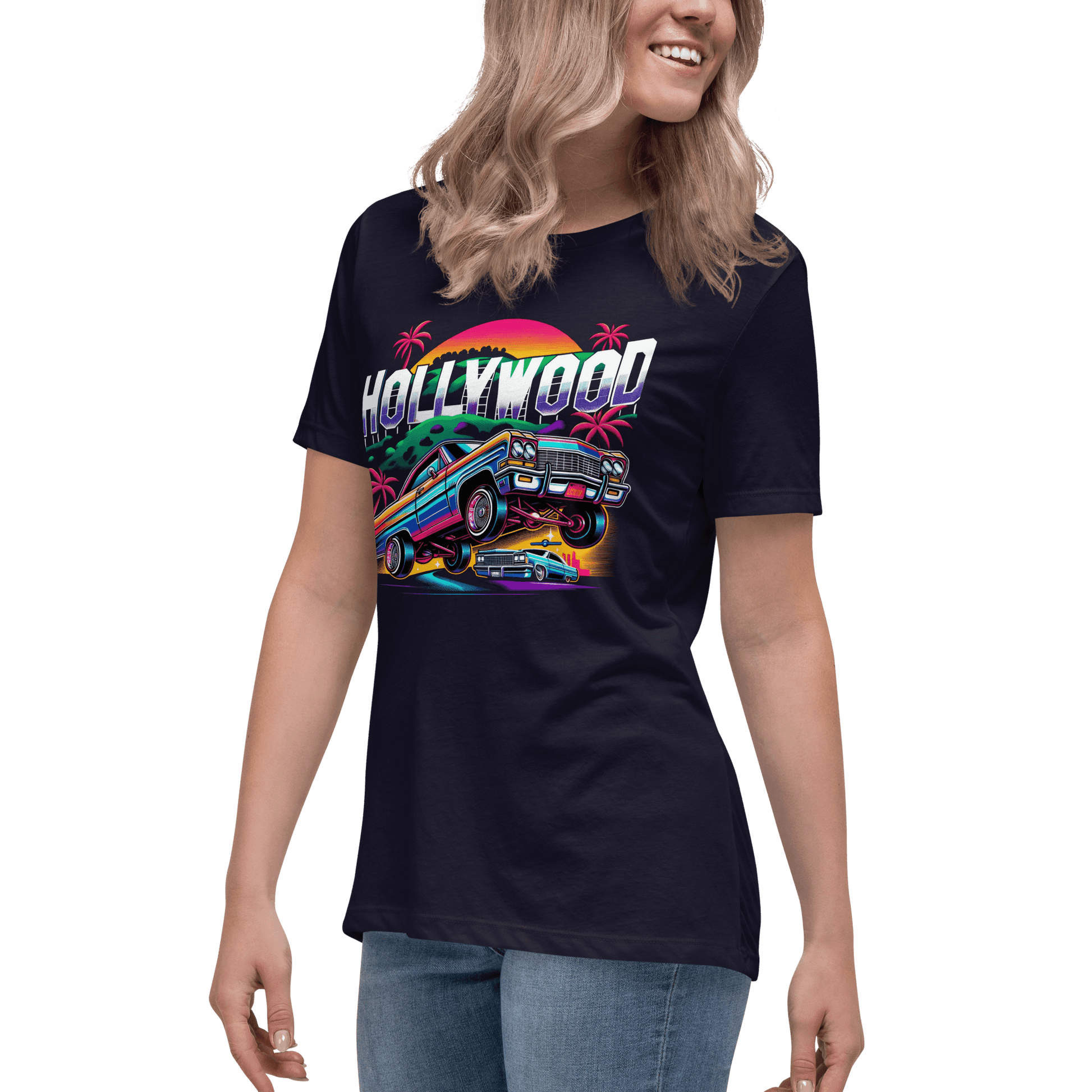 Lockeres Damen T-Shirt "Hollywood" - Artexio