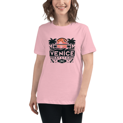 Lockeres Damen T-Shirt "Venice Beach" - Artexio