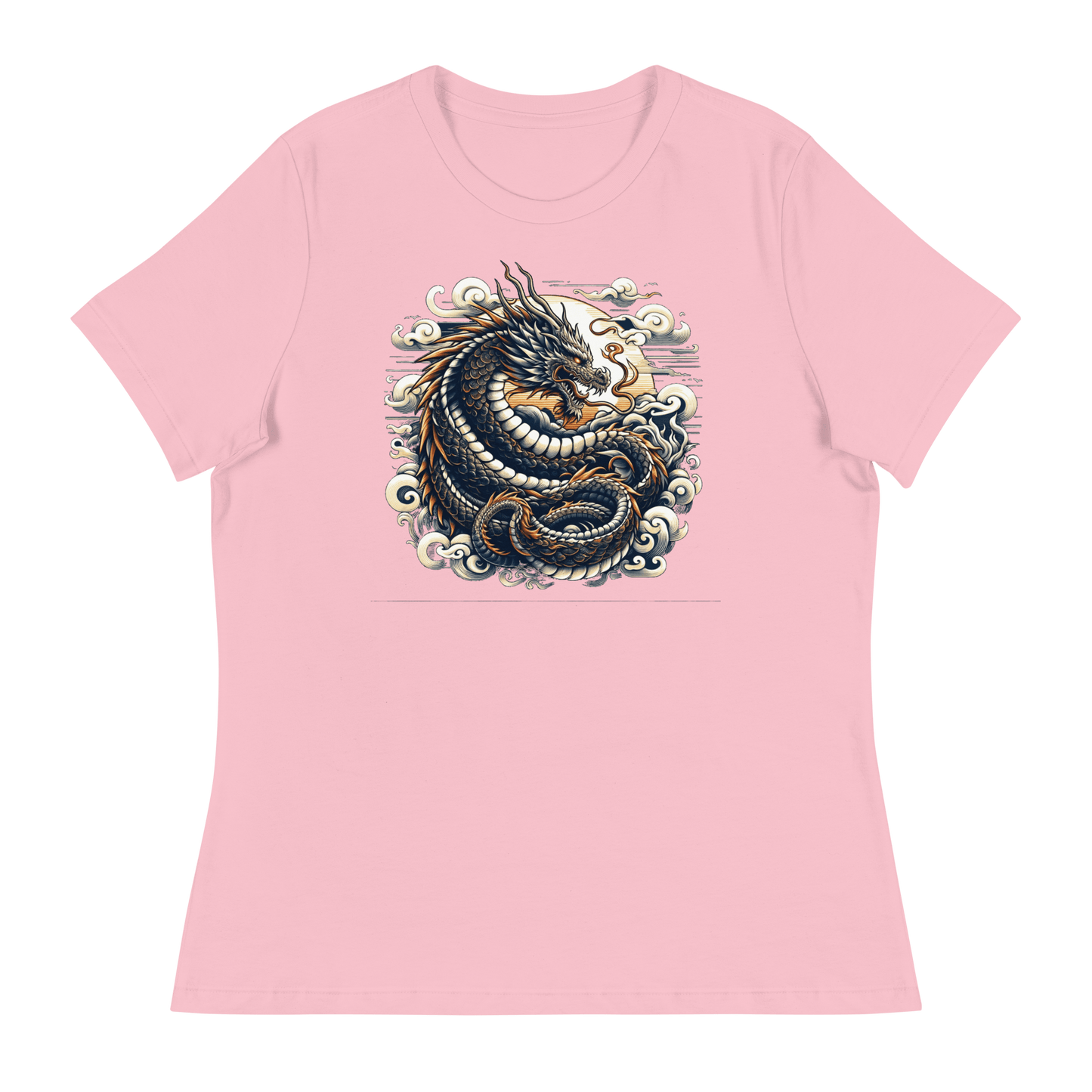 Loose ladies T-shirt "Dragon"