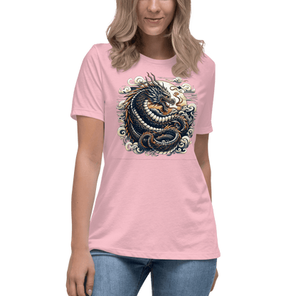 Loose ladies T-shirt "Dragon"