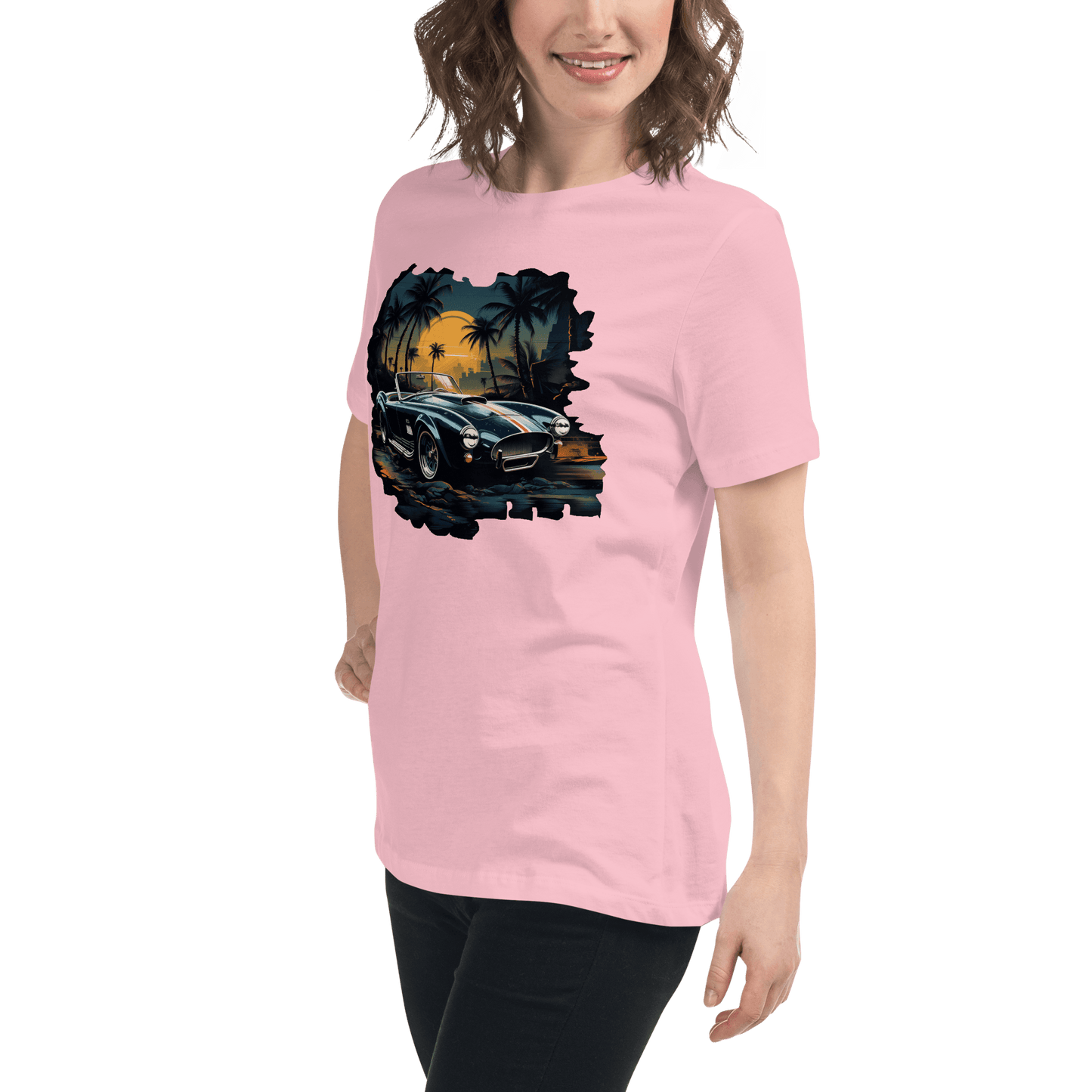 Lockeres Damen T-Shirt "Shelby Cobra" - Artexio