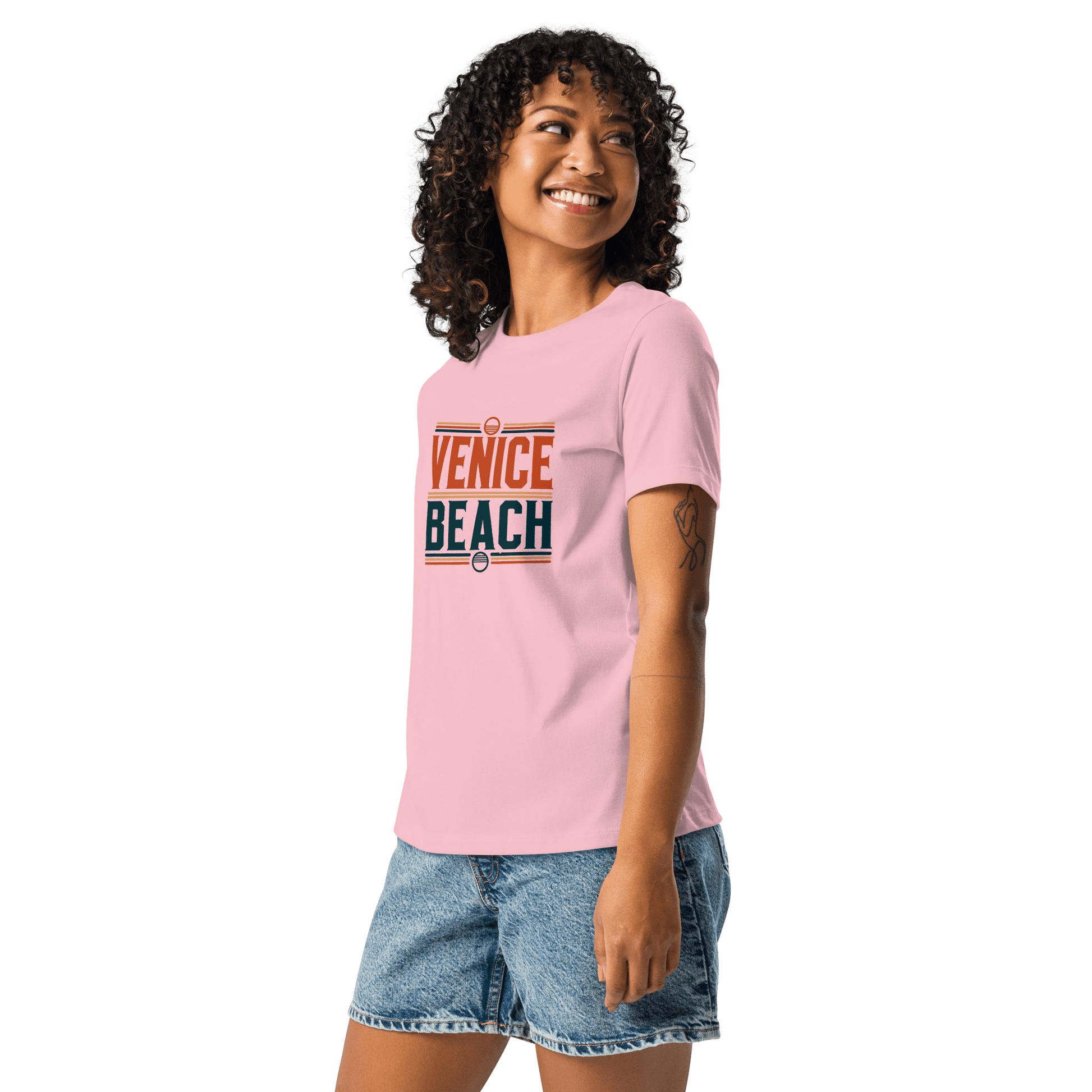 Lockeres Damen T-Shirt "Venice Beach" - Artexio