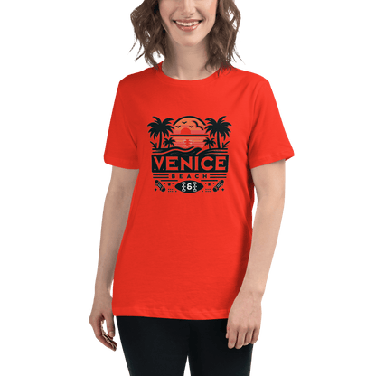 Lockeres Damen T-Shirt "Venice Beach" - Artexio