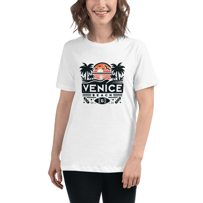 Lockeres Damen T-Shirt "Venice Beach" - Artexio