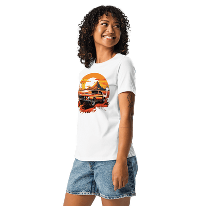 Lockeres Damen-T-Shirt "Ford Mustang" - Artexio