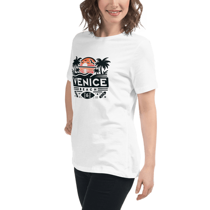 Lockeres Damen T-Shirt "Venice Beach" - Artexio