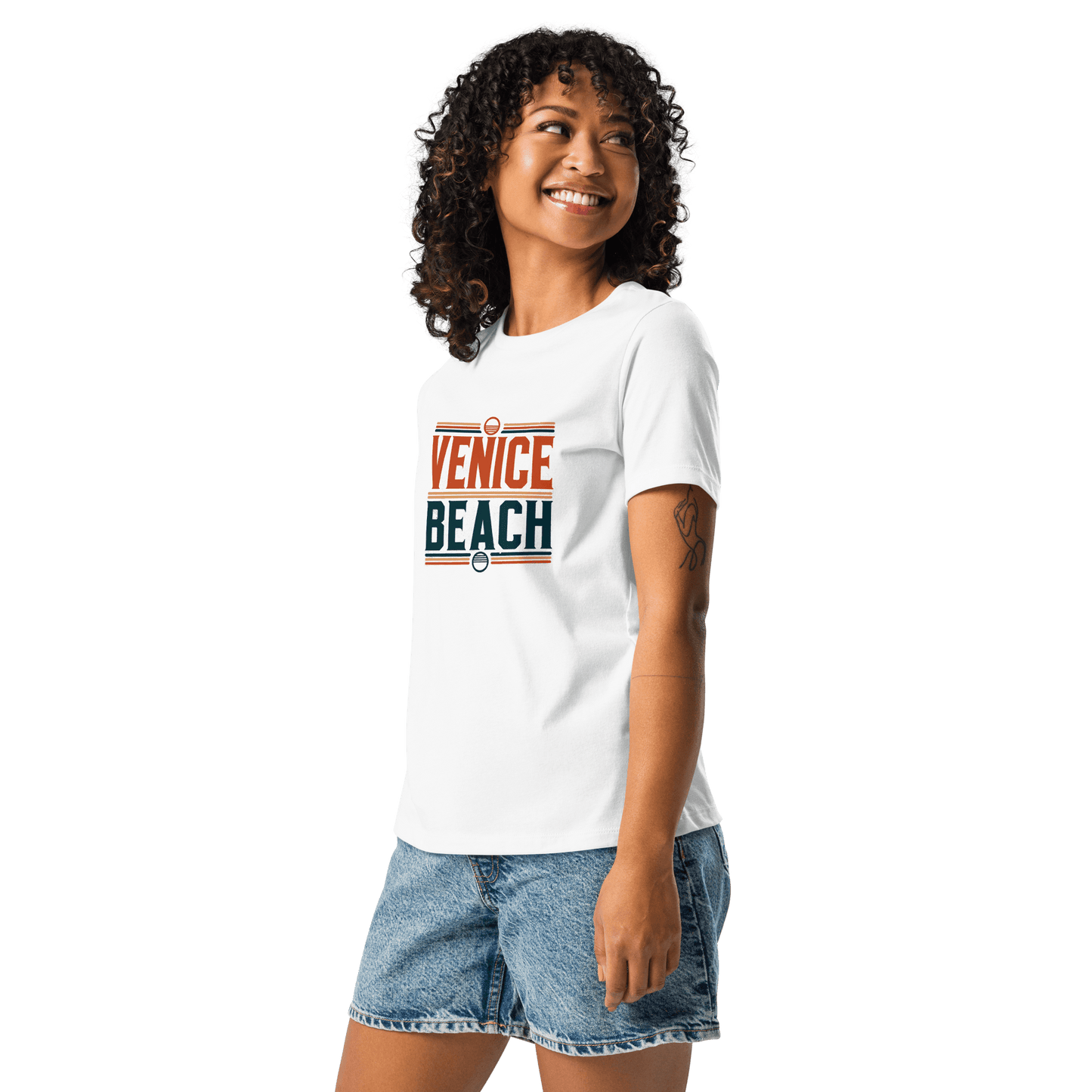 Lockeres Damen T-Shirt "Venice Beach" - Artexio