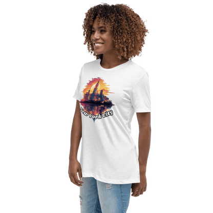 Lockeres Damen T-Shirt "New York City" - Artexio