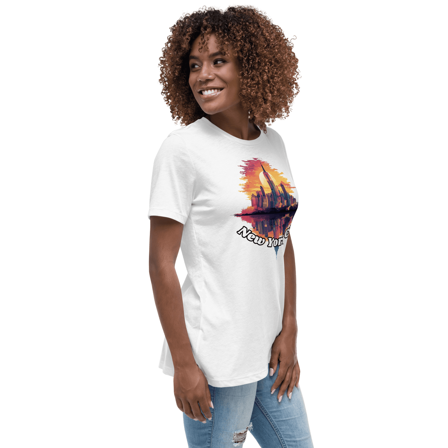 Lockeres Damen T-Shirt "New York City" - Artexio