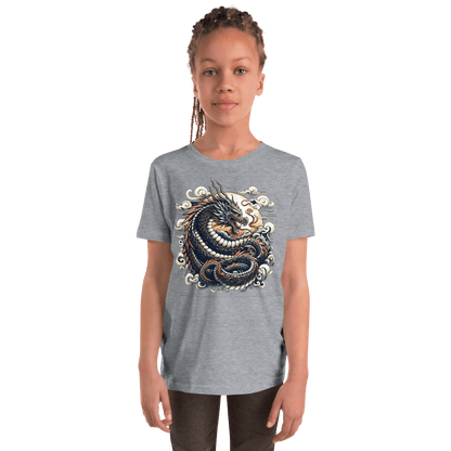 Kurzärmeliges T-Shirt für Jugendliche "Drache" - Artexio