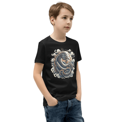 Kurzärmeliges T-Shirt für Jugendliche "Drache" - Artexio