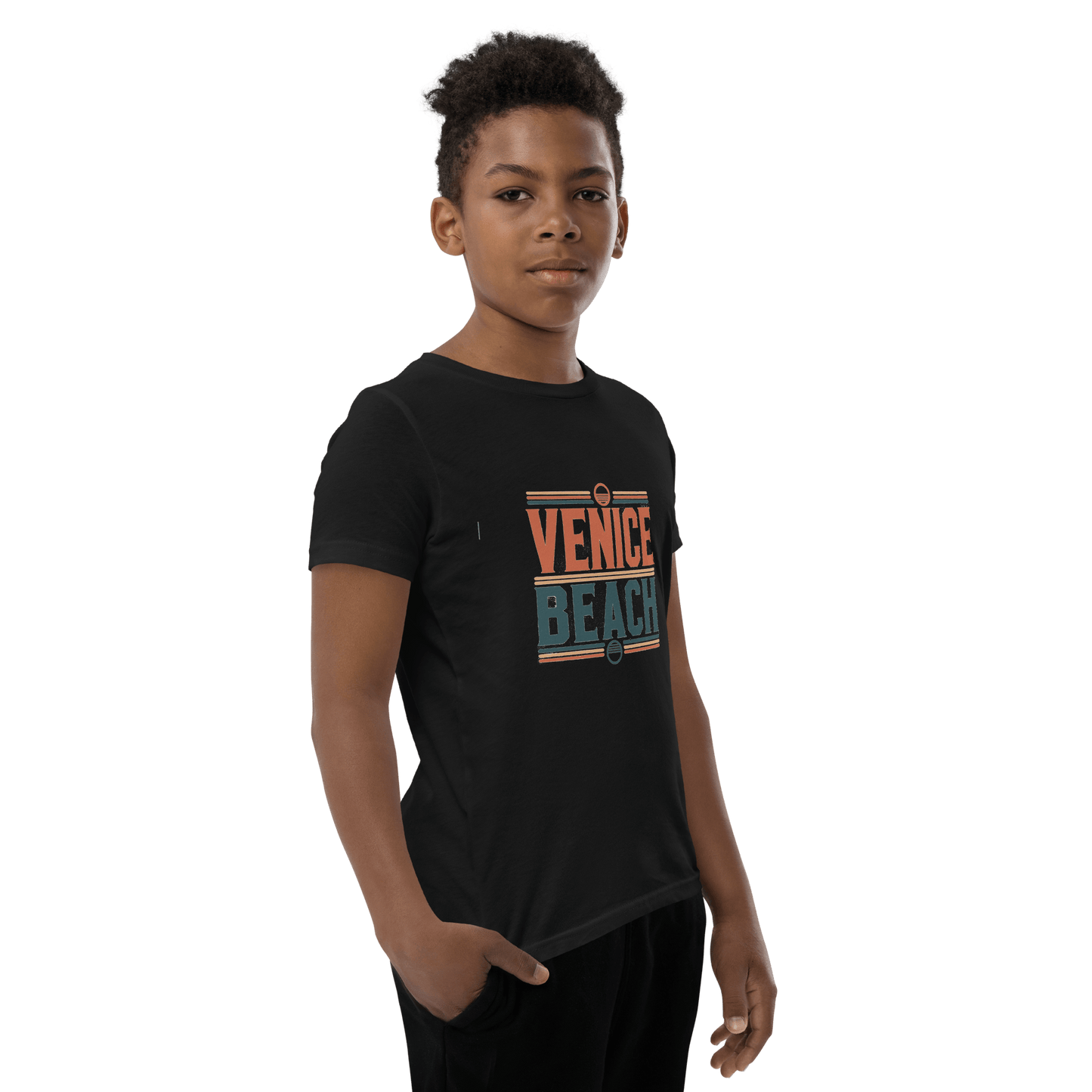 Kurzärmeliges T-Shirt für Jugendliche "Venice Beach" - Artexio