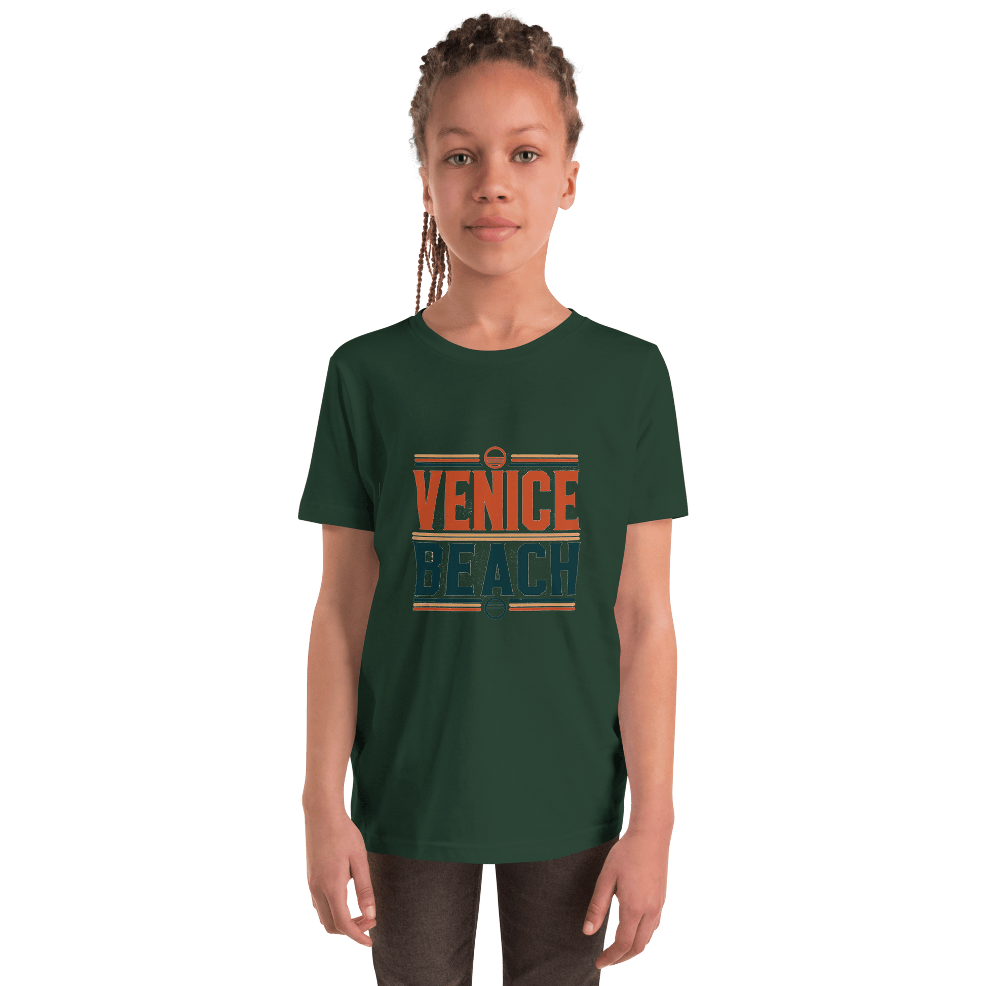 Kurzärmeliges T-Shirt für Jugendliche "Venice Beach" - Artexio