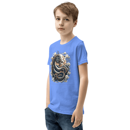 Kurzärmeliges T-Shirt für Jugendliche "Drache" - Artexio