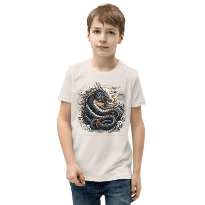 Kurzärmeliges T-Shirt für Jugendliche "Drache" - Artexio