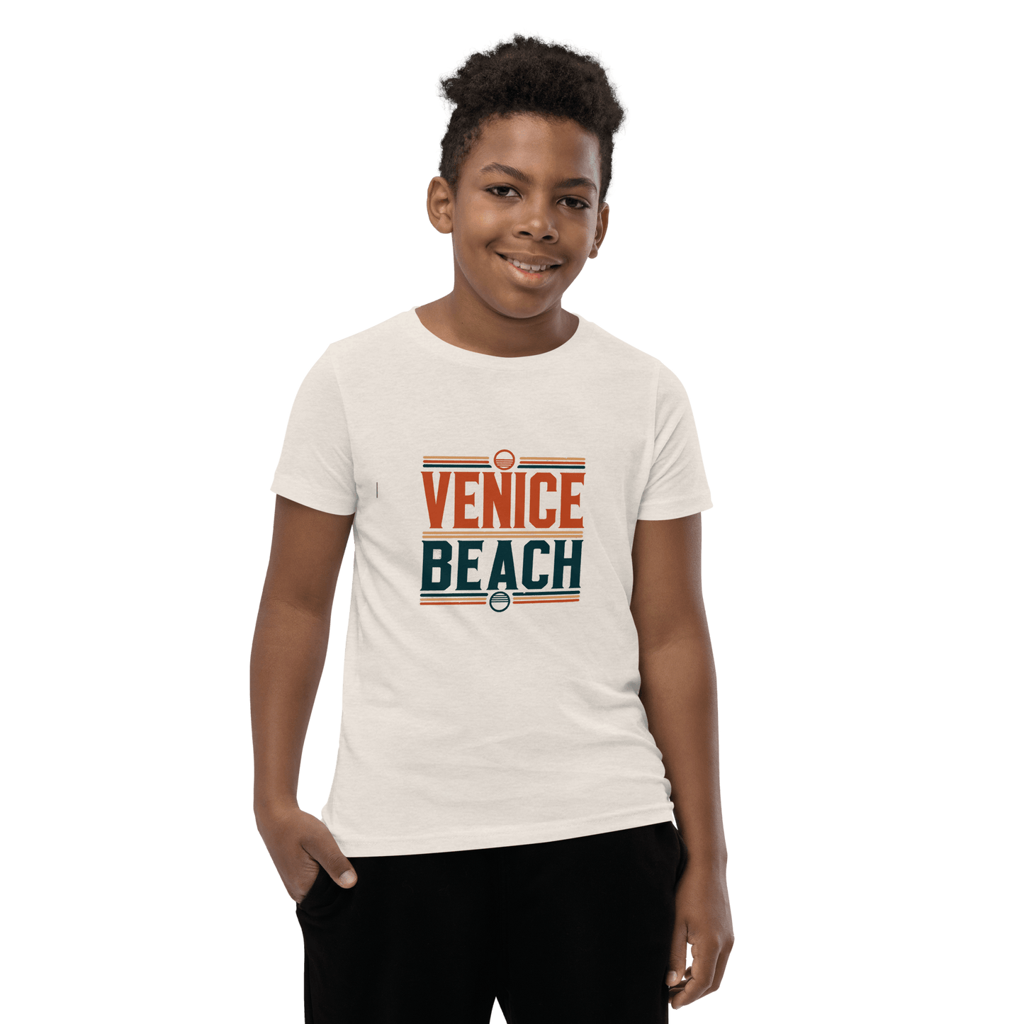 Kurzärmeliges T-Shirt für Jugendliche "Venice Beach" - Artexio