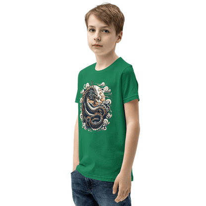 Kurzärmeliges T-Shirt für Jugendliche "Drache" - Artexio